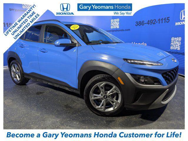 used 2022 Hyundai Kona car, priced at $17,904