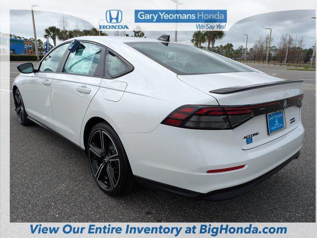 new 2026 Honda Accord Hybrid car, priced at $35,445