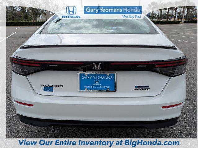 new 2026 Honda Accord Hybrid car, priced at $35,445
