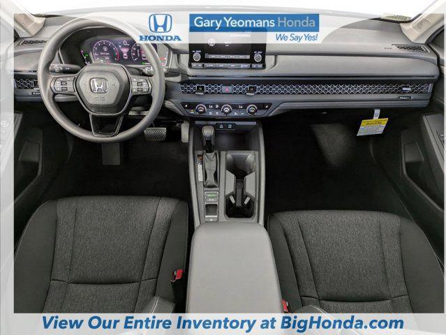 new 2025 Honda Accord car, priced at $32,210