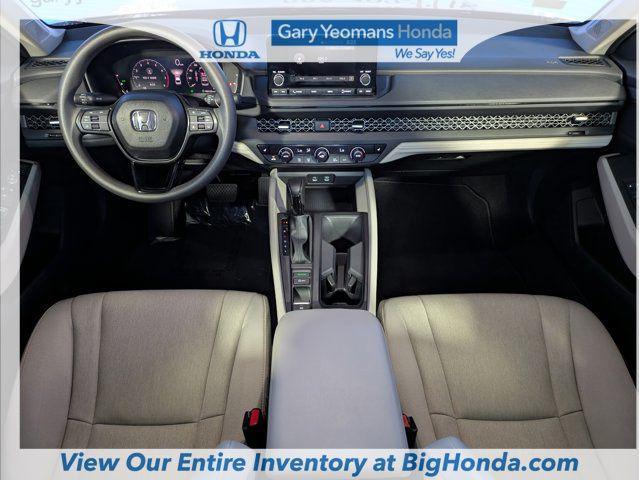 used 2025 Honda Accord car, priced at $27,675