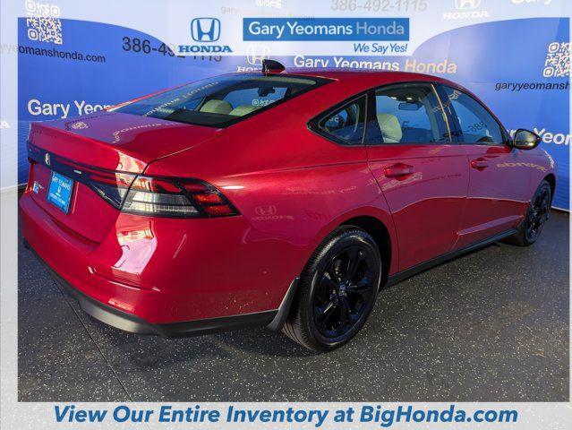 used 2025 Honda Accord car, priced at $27,675