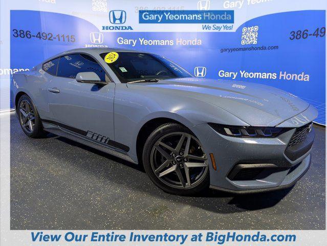 used 2024 Ford Mustang car, priced at $27,928
