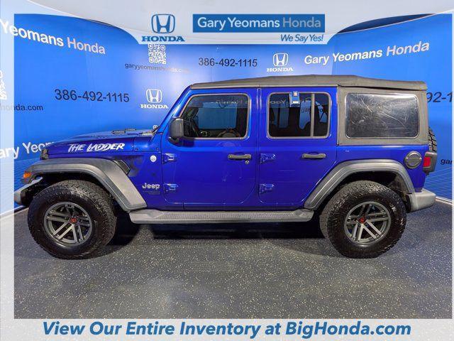used 2018 Jeep Wrangler Unlimited car, priced at $20,344