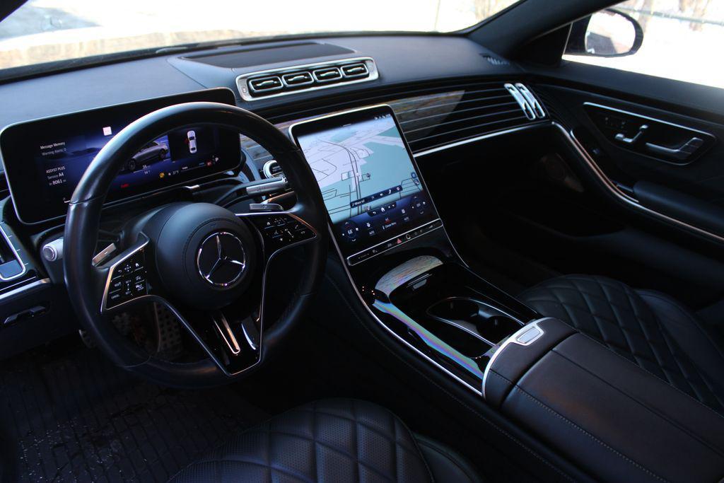 used 2022 Mercedes-Benz S-Class car, priced at $69,900