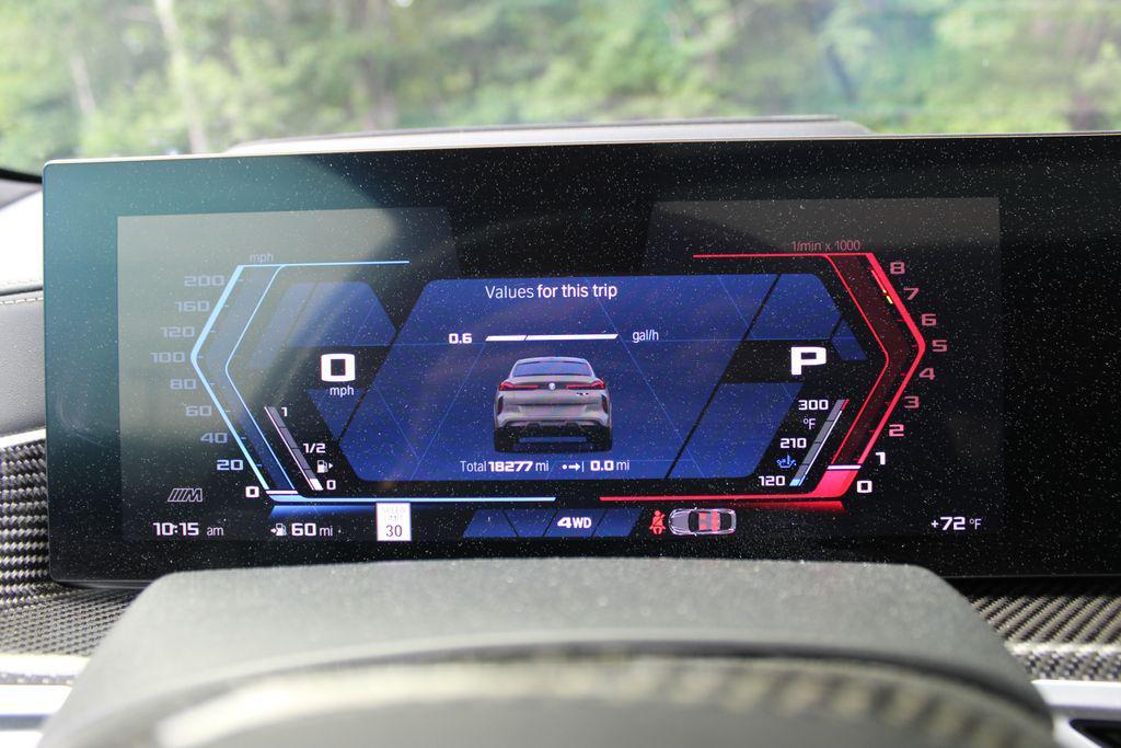 used 2025 BMW X6 M car, priced at $116,877