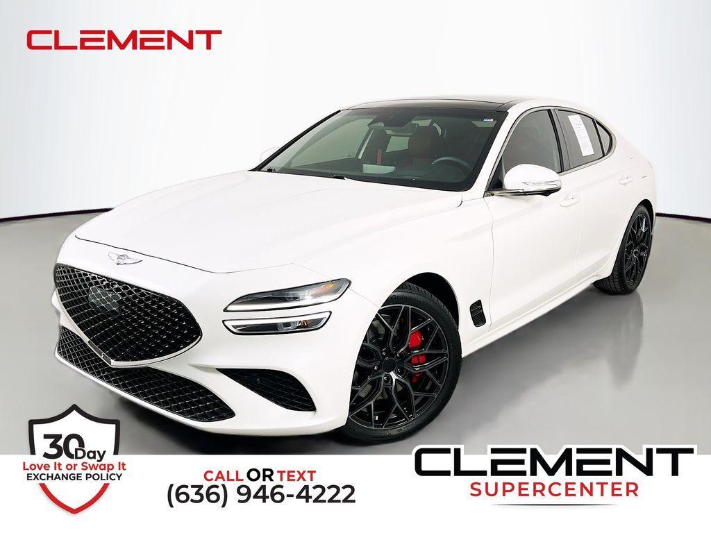 used 2023 Genesis G70 car, priced at $36,000