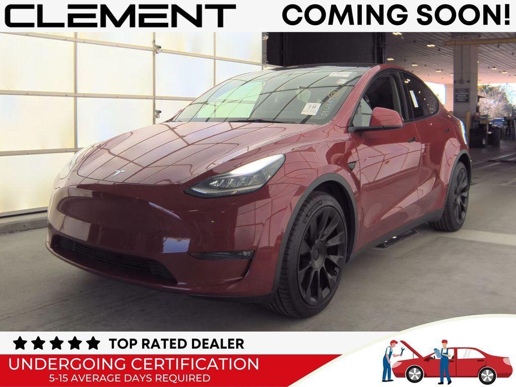 used 2021 Tesla Model Y car, priced at $23,000