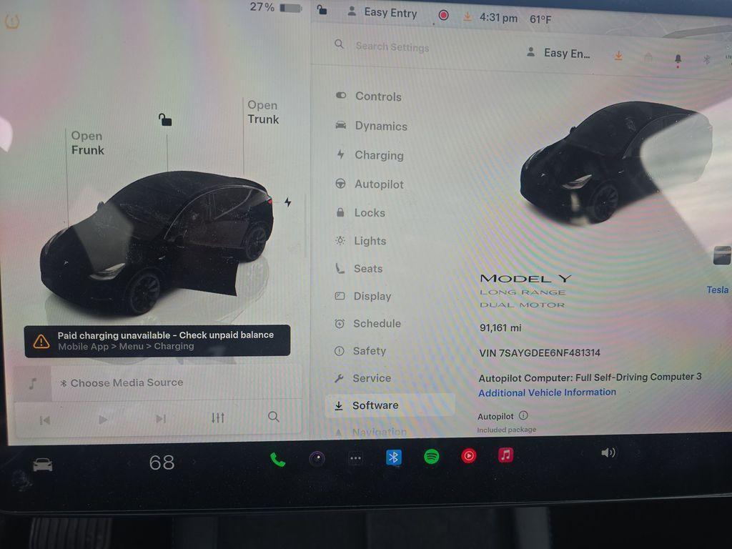 used 2022 Tesla Model Y car, priced at $24,000