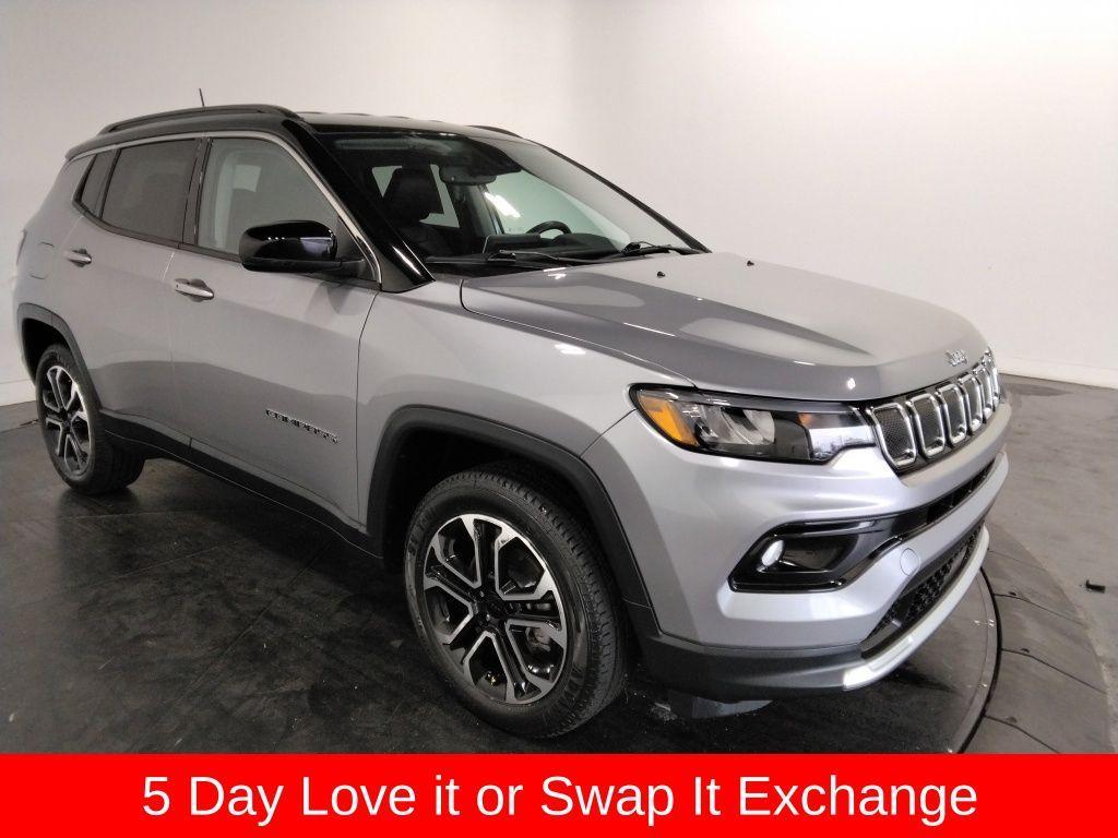 used 2022 Jeep Compass car, priced at $23,200