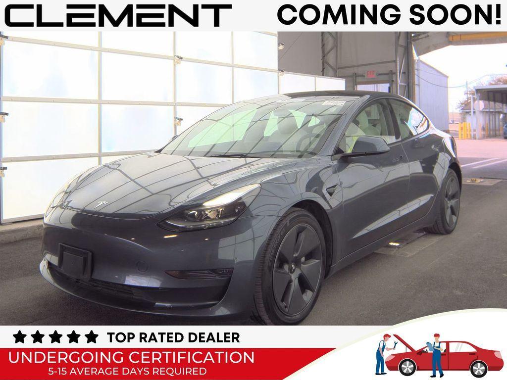 used 2023 Tesla Model 3 car, priced at $25,000
