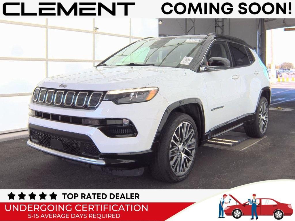 used 2022 Jeep Compass car, priced at $23,800