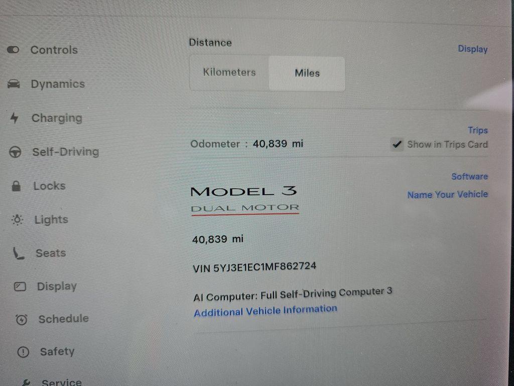 used 2021 Tesla Model 3 car, priced at $28,800