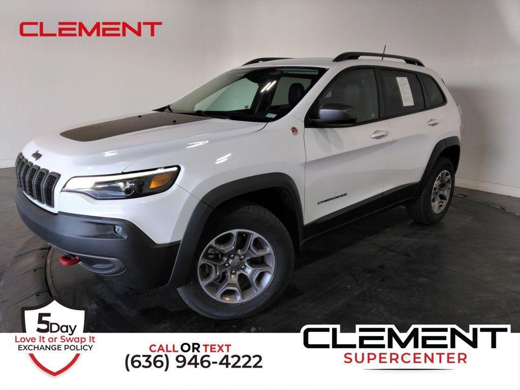 used 2021 Jeep Cherokee car, priced at $23,300