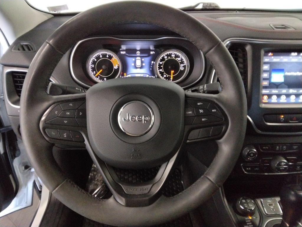 used 2021 Jeep Cherokee car, priced at $23,300