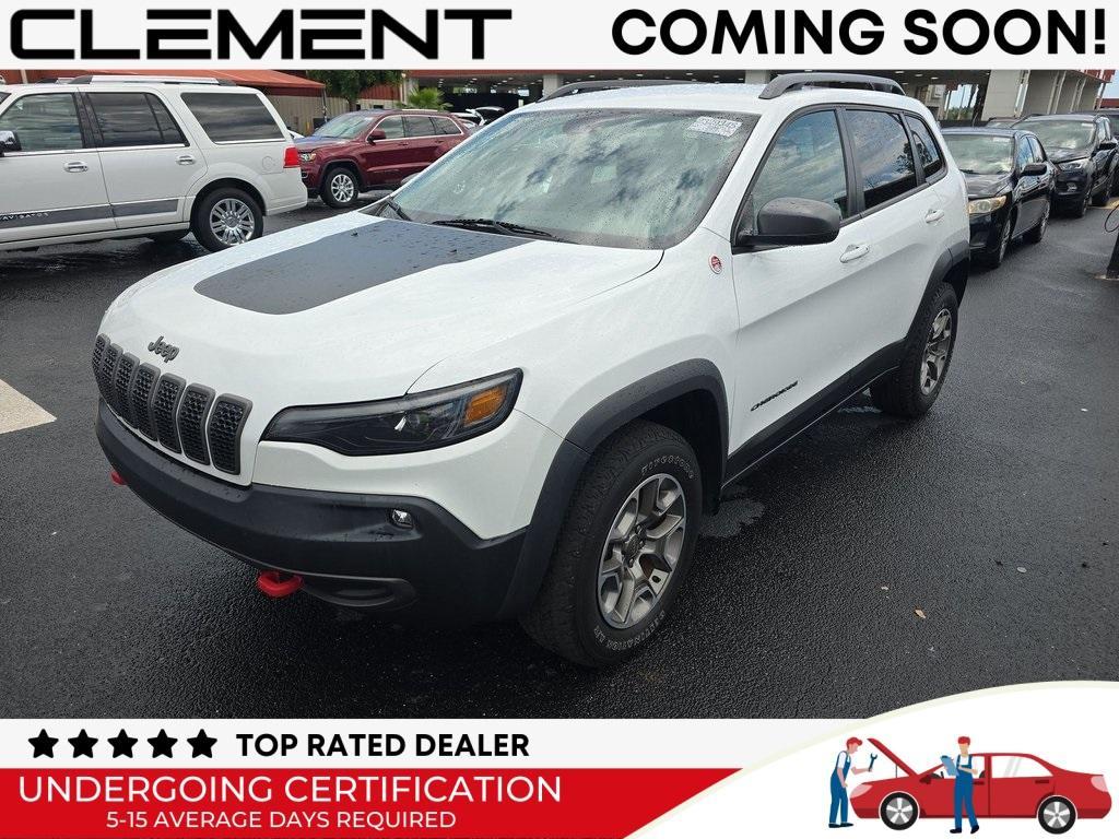 used 2021 Jeep Cherokee car, priced at $24,300