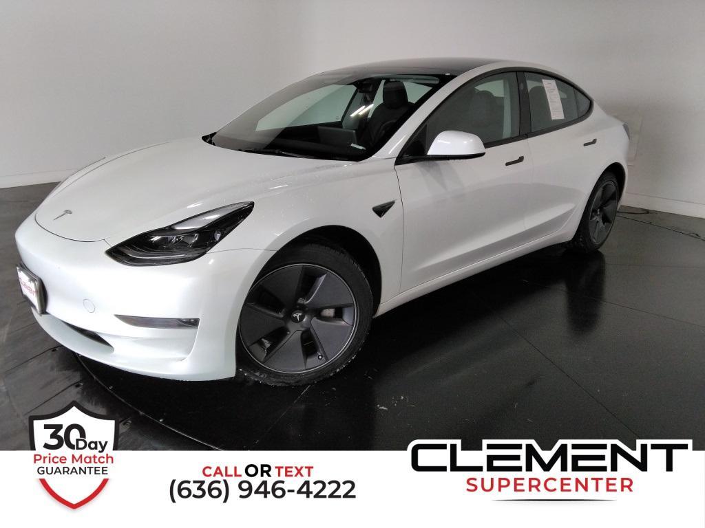 used 2023 Tesla Model 3 car, priced at $23,600
