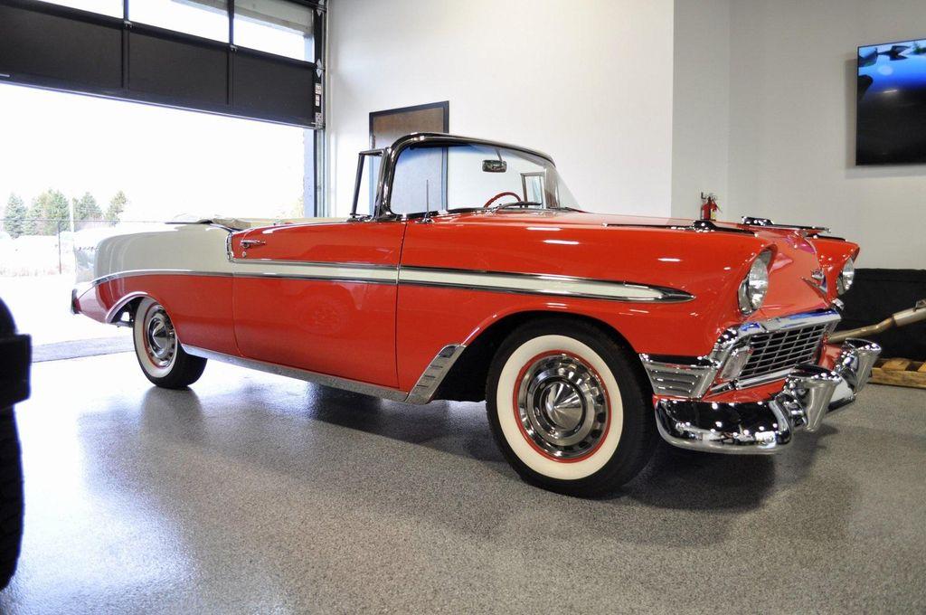 used 1956 Chevrolet Bel Air car, priced at $149,995