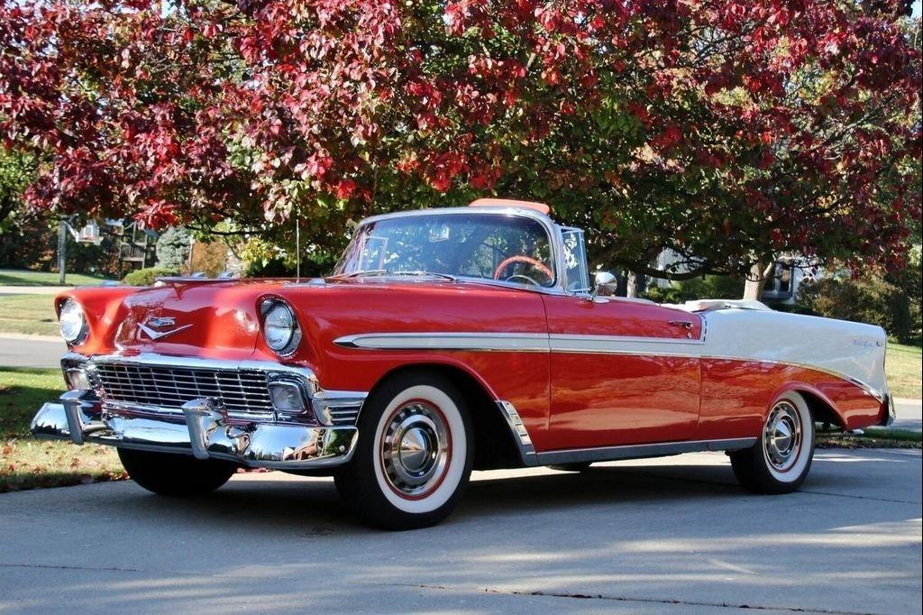 used 1956 Chevrolet Bel Air car, priced at $149,995