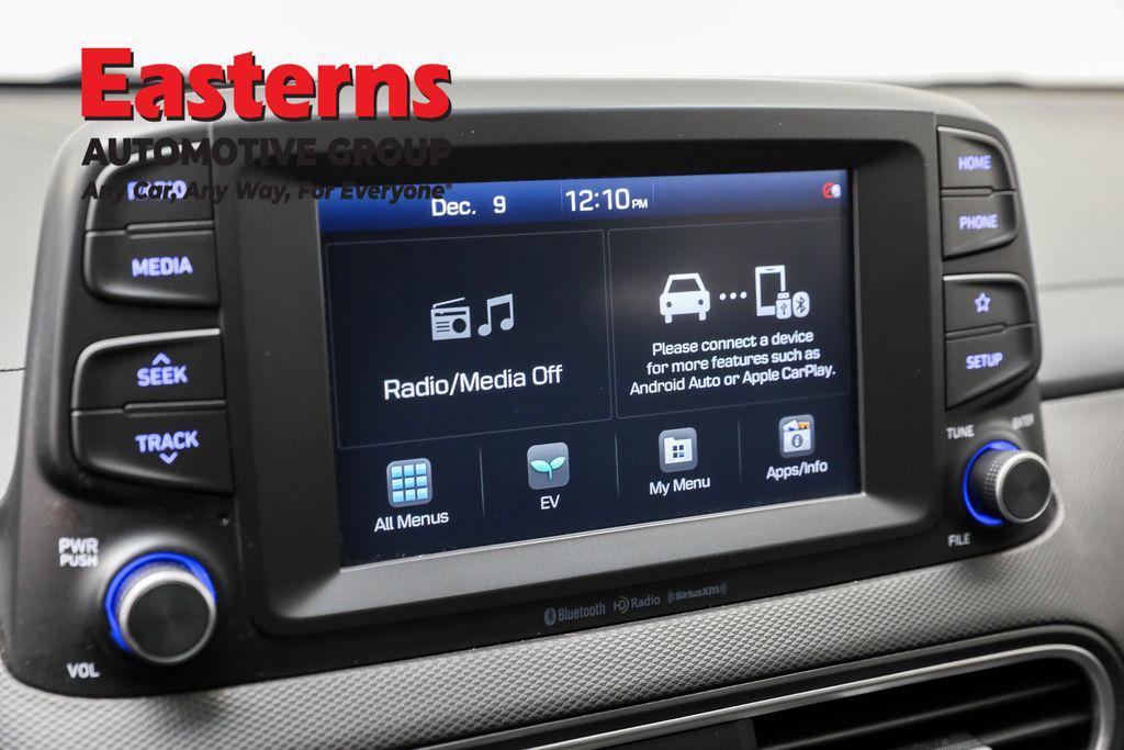 used 2021 Hyundai Kona EV car, priced at $14,950