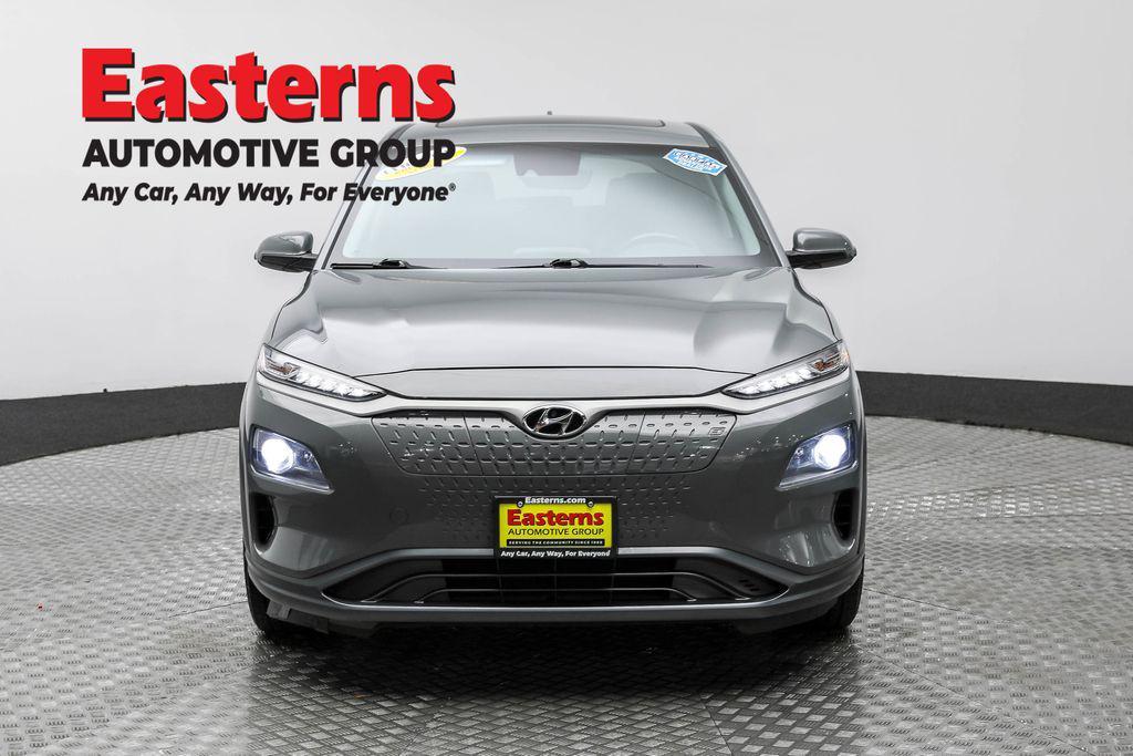 used 2021 Hyundai Kona EV car, priced at $14,950