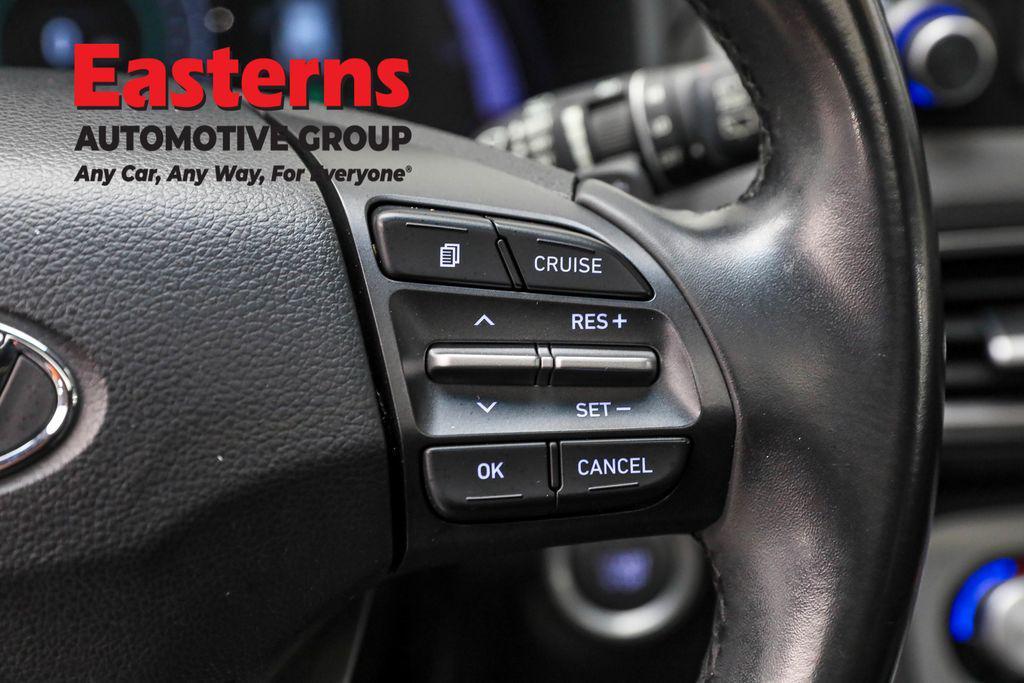 used 2021 Hyundai Kona EV car, priced at $14,950