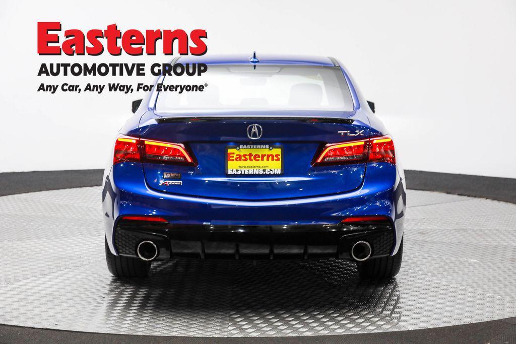 used 2018 Acura TLX car, priced at $23,750