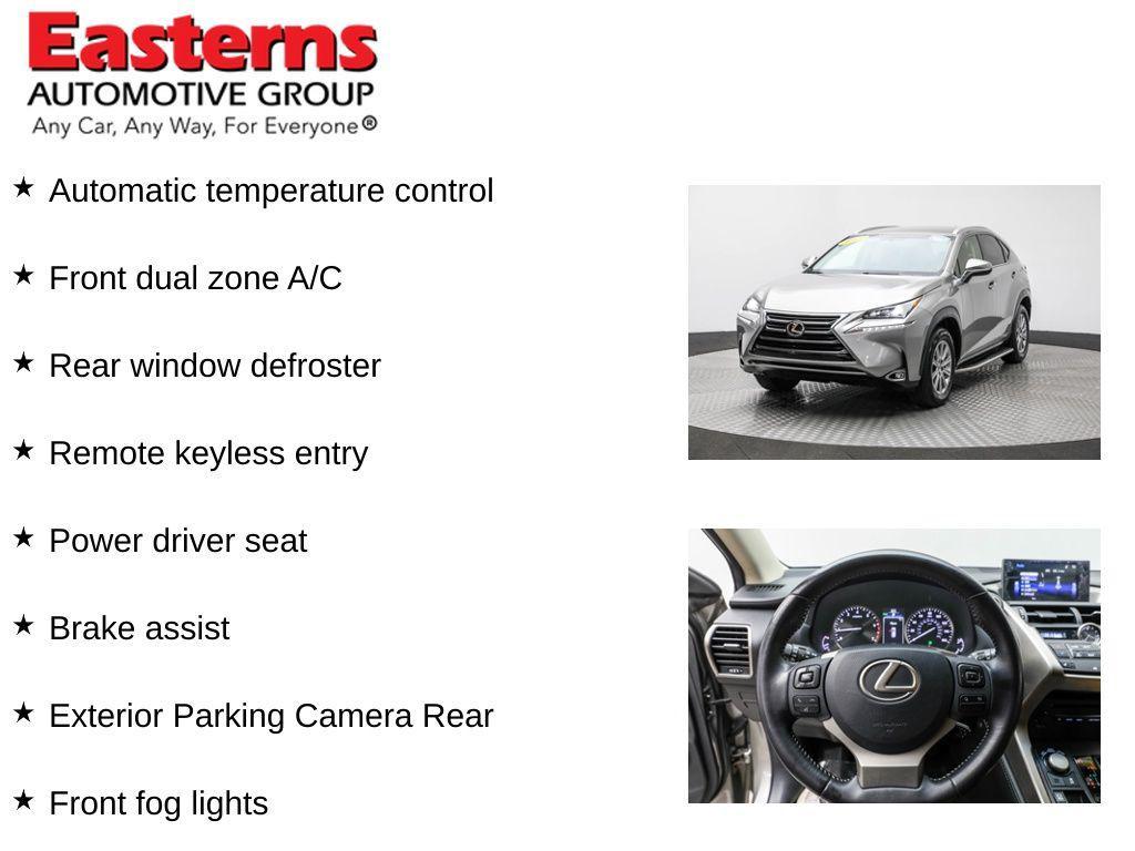 used 2015 Lexus NX 200t car, priced at $20,850