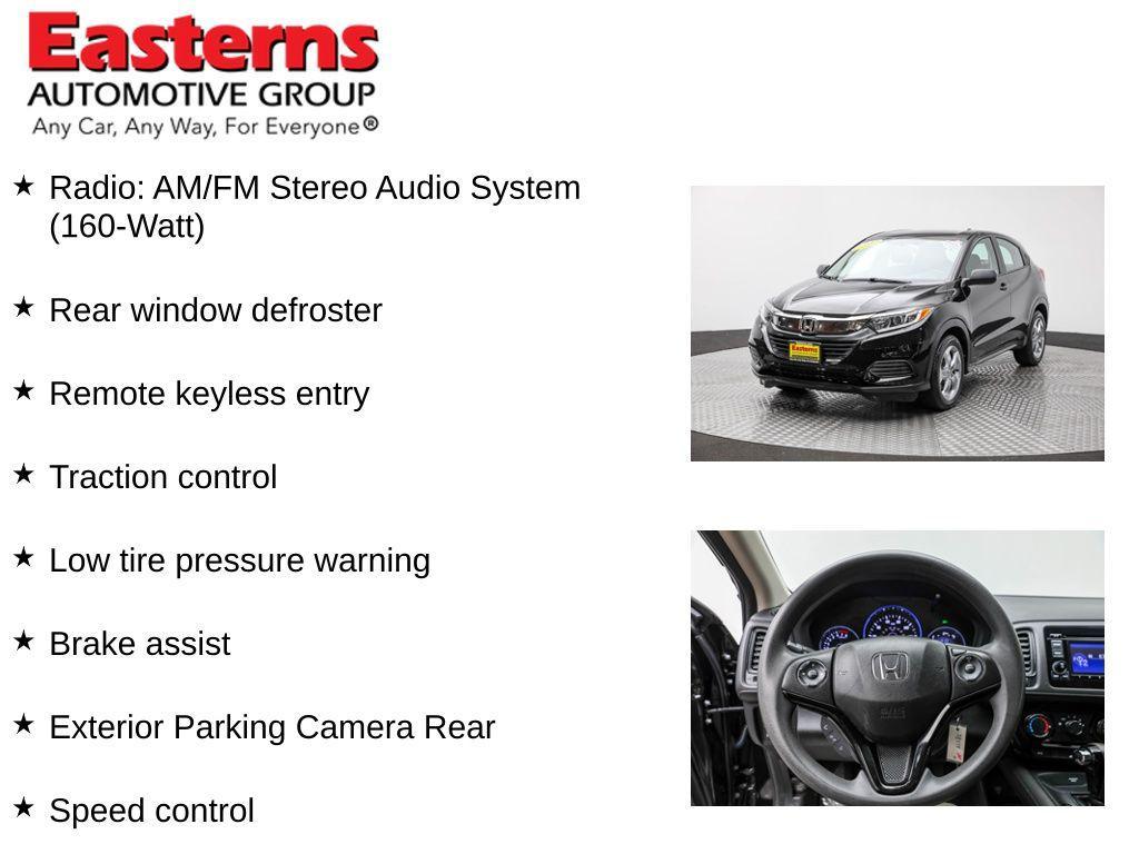 used 2019 Honda HR-V car, priced at $19,350