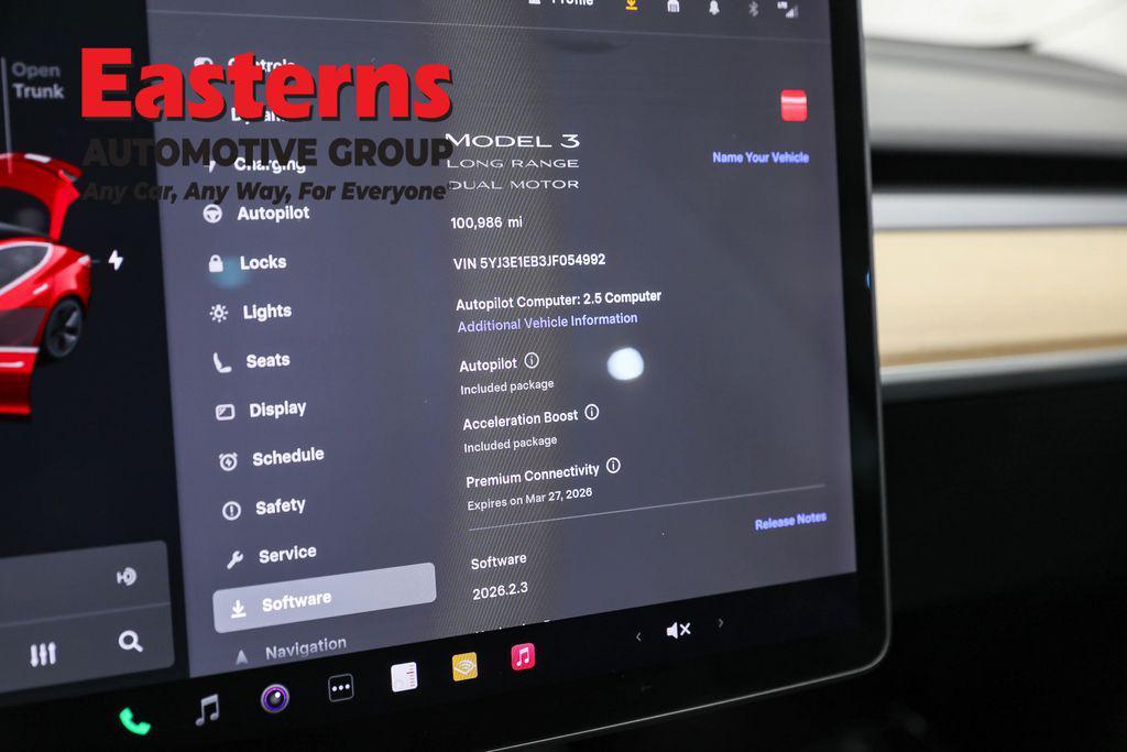 used 2018 Tesla Model 3 car, priced at $17,074