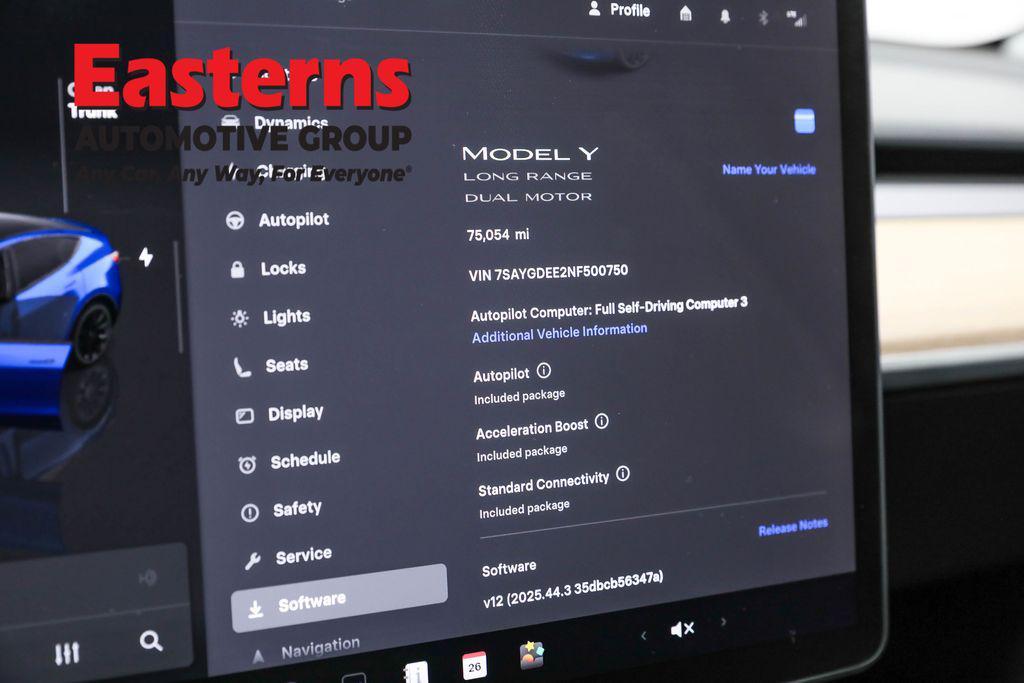 used 2022 Tesla Model Y car, priced at $23,490