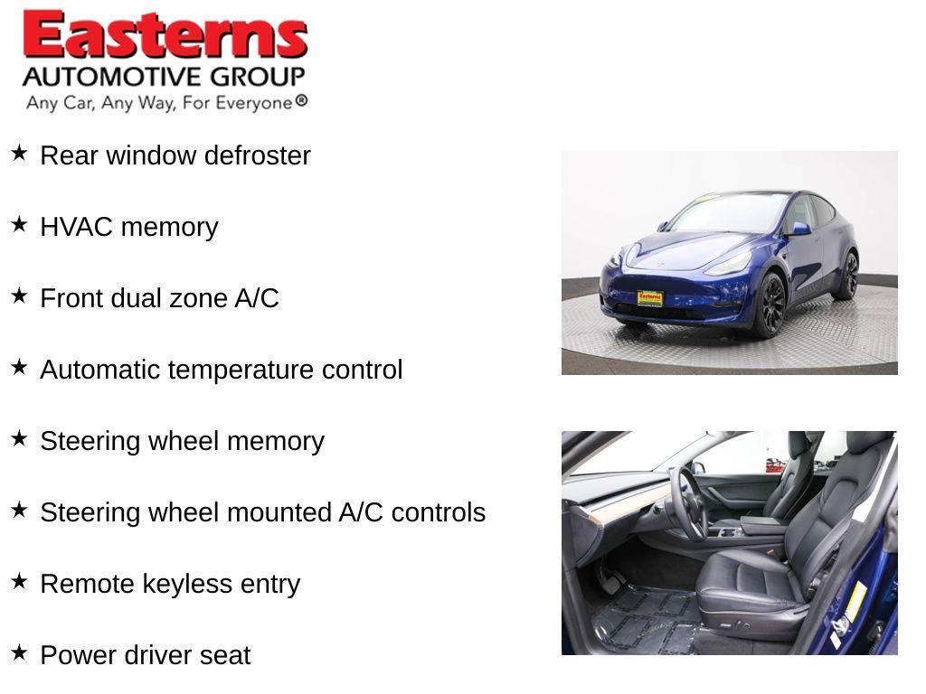 used 2022 Tesla Model Y car, priced at $23,490