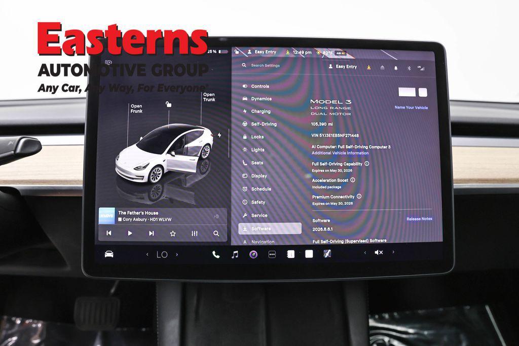 used 2022 Tesla Model 3 car, priced at $20,749