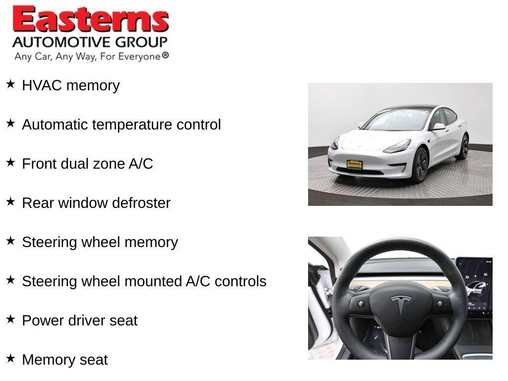 used 2023 Tesla Model 3 car, priced at $23,925