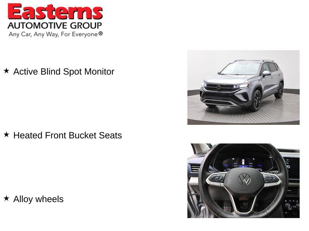 used 2024 Volkswagen Taos car, priced at $22,289