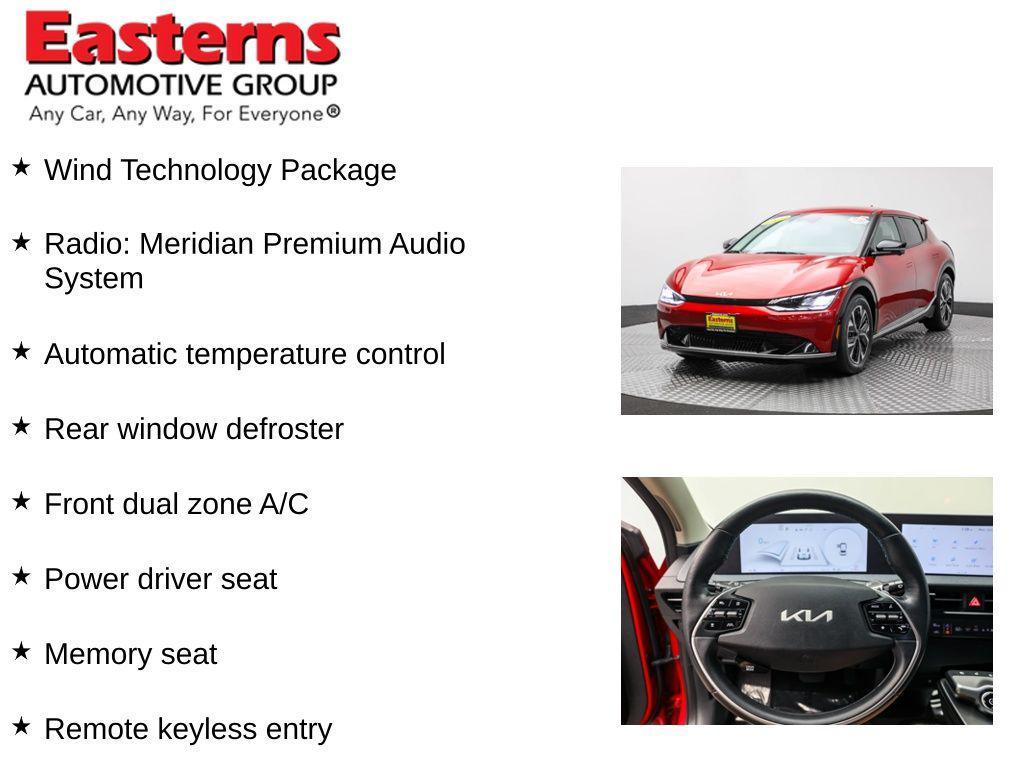 used 2023 Kia EV6 car, priced at $23,750
