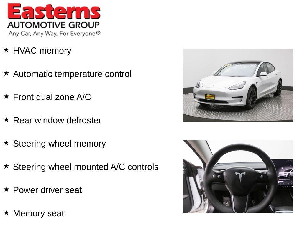 used 2023 Tesla Model 3 car, priced at $20,175