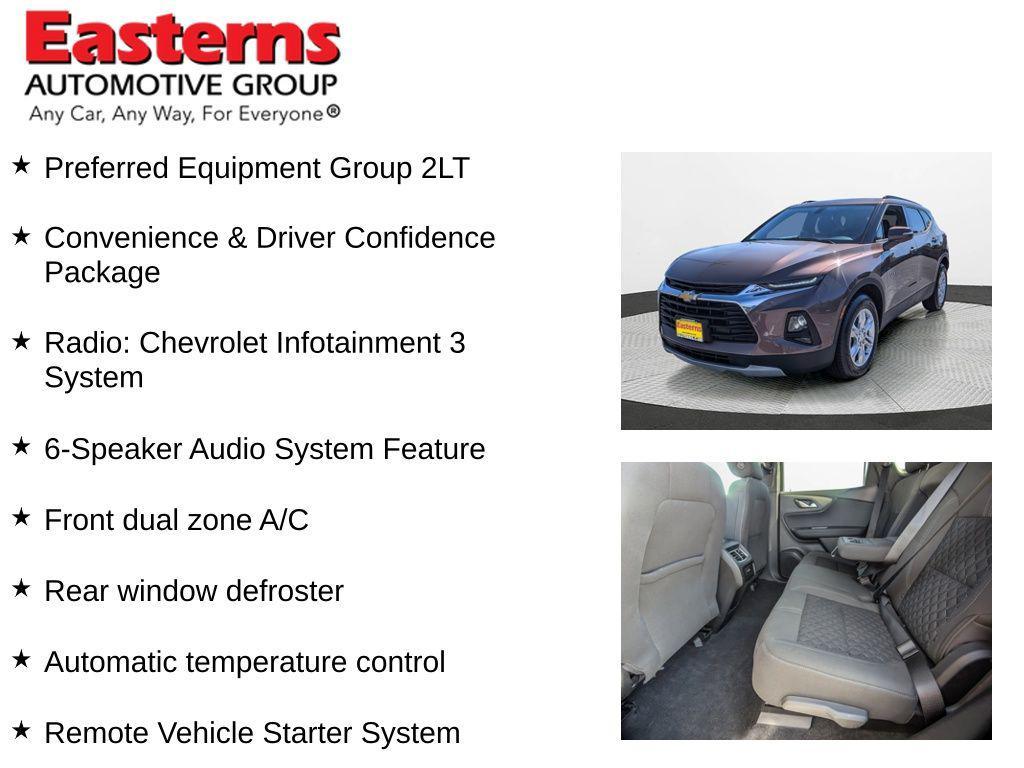 used 2019 Chevrolet Blazer car, priced at $18,750