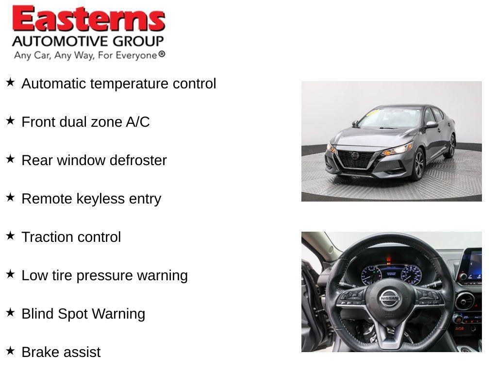 used 2021 Nissan Sentra car, priced at $17,950