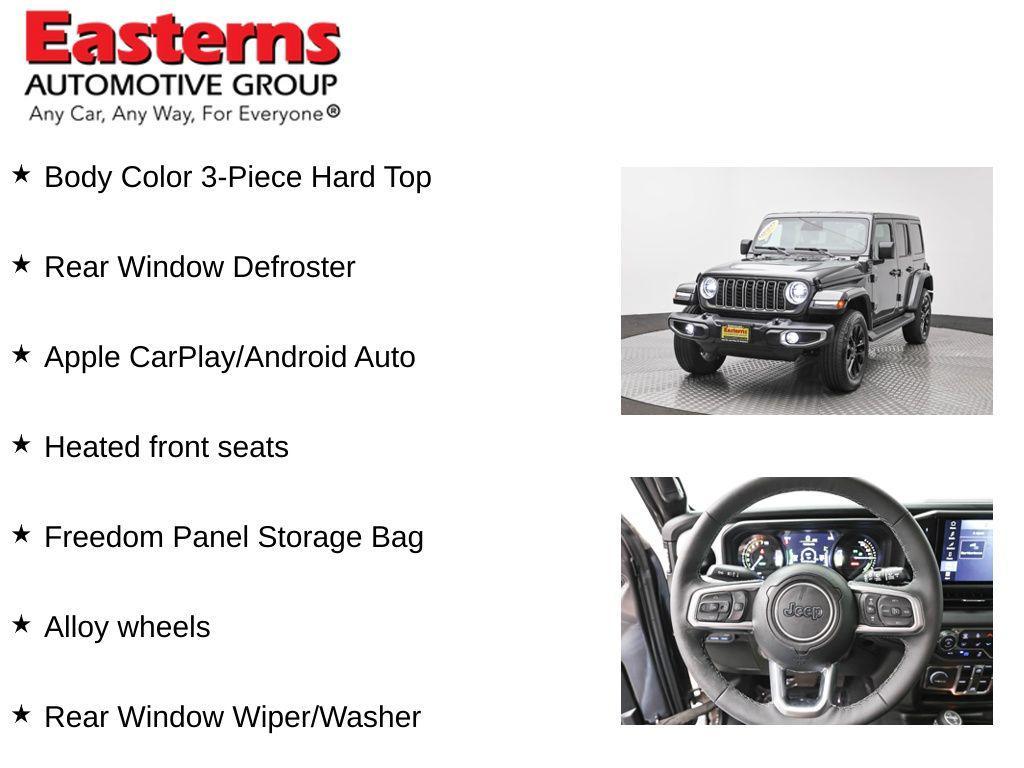 used 2025 Jeep Wrangler 4xe car, priced at $30,950