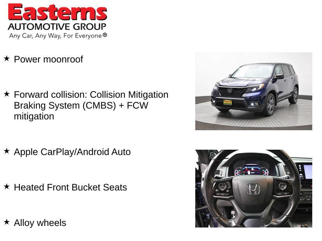 used 2021 Honda Passport car, priced at $25,749