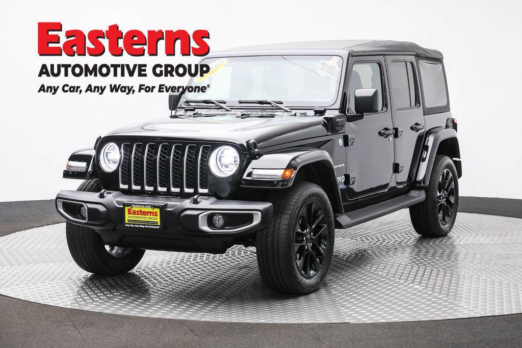 used 2021 Jeep Wrangler Unlimited 4xe car, priced at $24,490