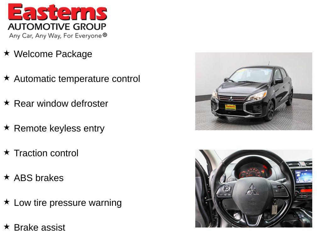 used 2024 Mitsubishi Mirage car, priced at $13,490