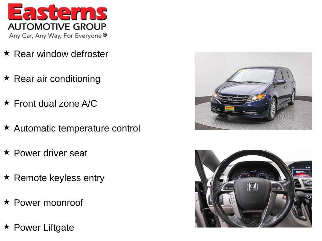 used 2016 Honda Odyssey car, priced at $20,190