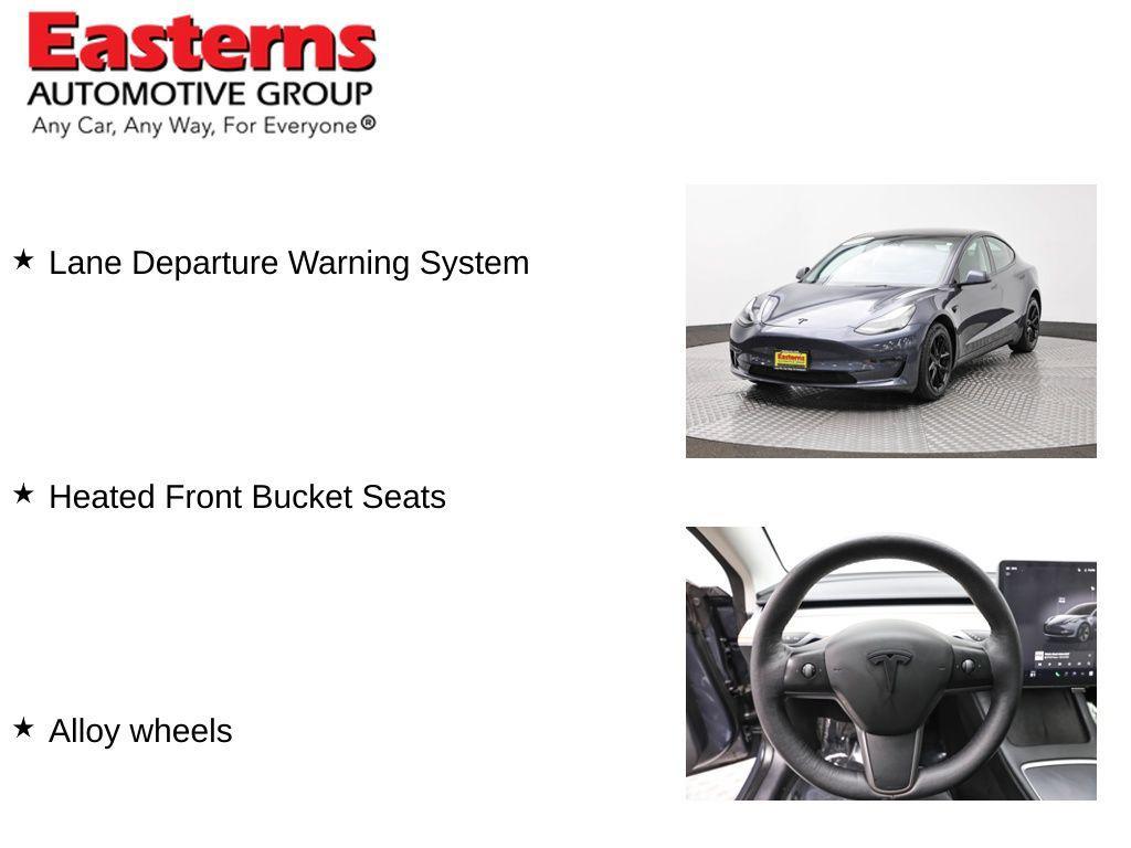 used 2023 Tesla Model 3 car, priced at $22,950