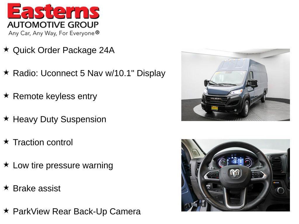 used 2024 Ram ProMaster 3500 car, priced at $25,950