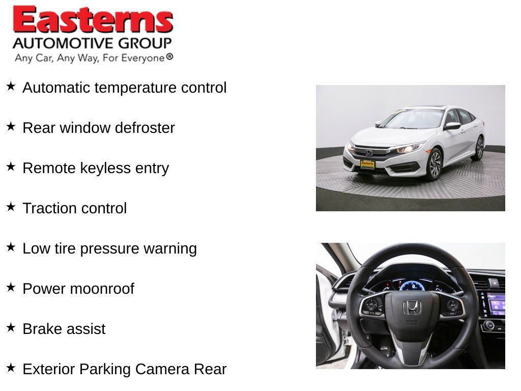 used 2016 Honda Civic car, priced at $14,950