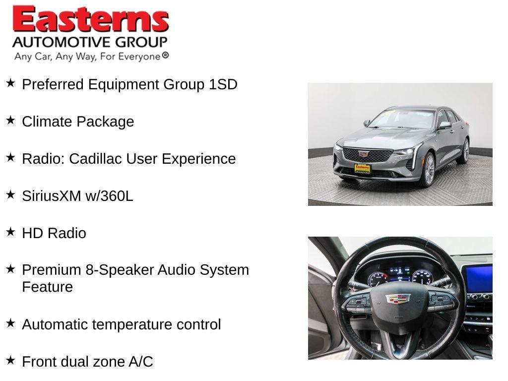 used 2023 Cadillac CT4 car, priced at $26,950