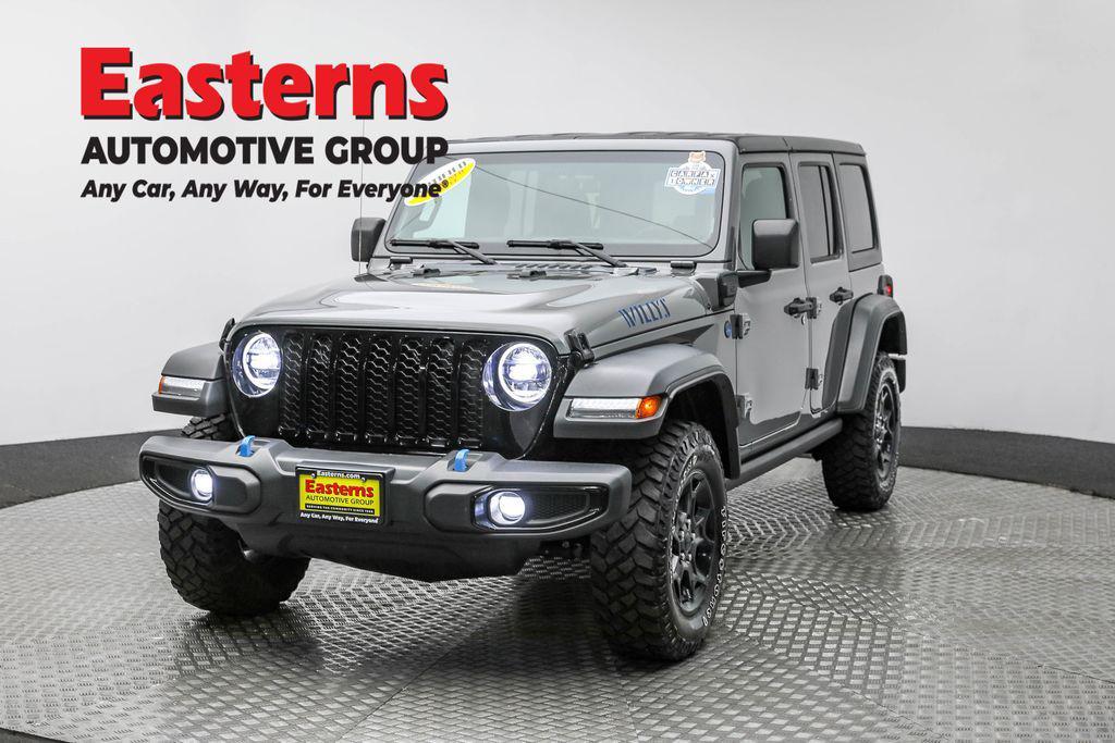 used 2023 Jeep Wrangler 4xe car, priced at $26,490