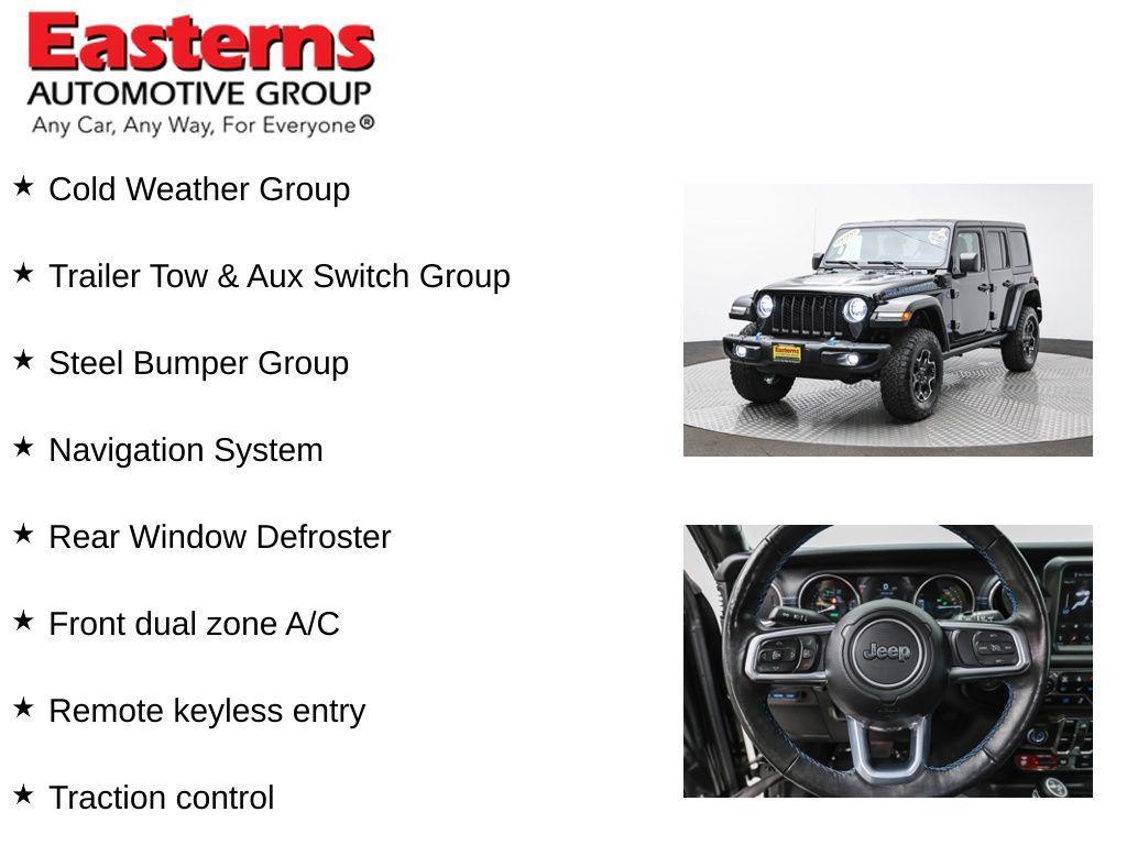 used 2023 Jeep Wrangler 4xe car, priced at $29,950